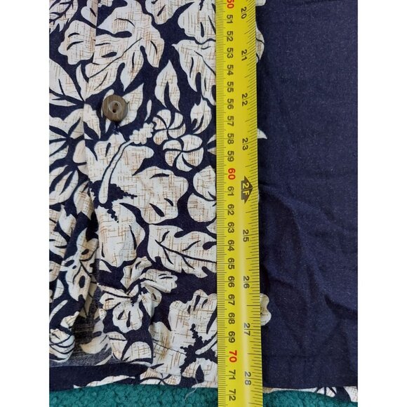 Pineapple Connection Men’s Tropical Short Sleeve Hawaiian Shirt Size M Hibiscus - Picture 4 of 5